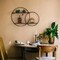 Vintiquewise Modern Decorative Wall Shelf - Stylish Multi-Functional Metal Display for Entryways, Bathrooms, Bedrooms, Living Rooms, and Offices